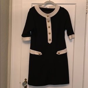 Milly Sweater Dress w/ Short sleeves